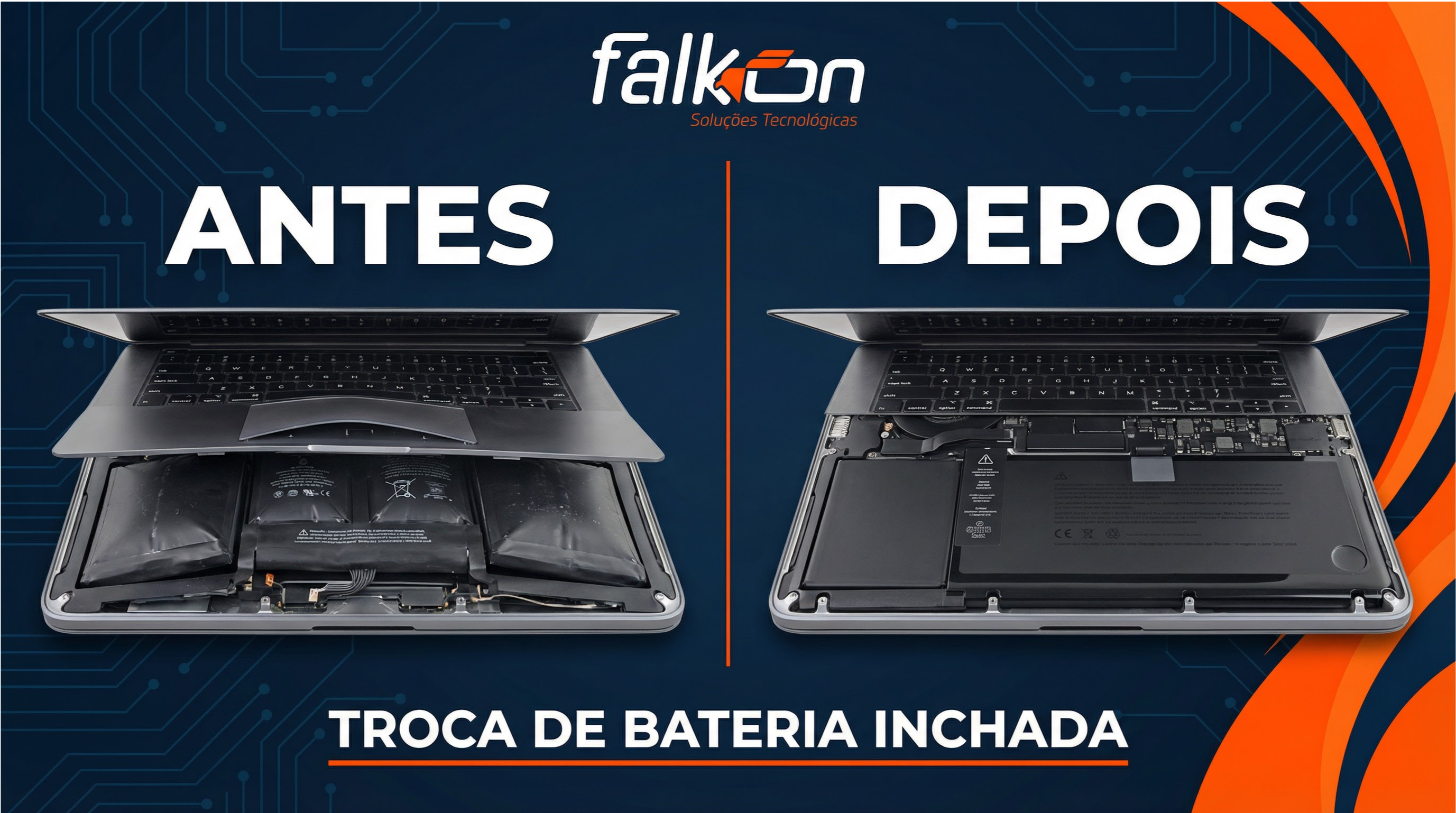 Troca de bateria